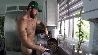 Xavier Cooking In Nature's Garment