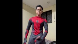 Jush Lee- Your Super-Naughty Tatted Wolf Spidey Masturbating Off