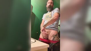 Daddy Masturbating Off At Work Again With Dirty Converse And A Fat Cumsplosion