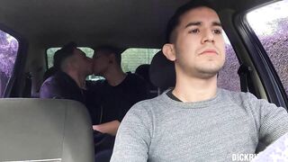 Stiffy Rails: Supah beautiful driver Leo Blue loves harsh porking