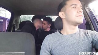 Stiffy Rails: Supah beautiful driver Leo Blue loves harsh porking