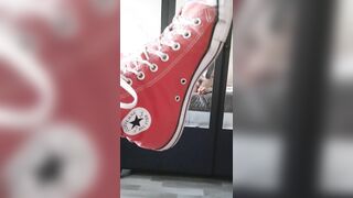 Je prend un maximum de plaisir en converse