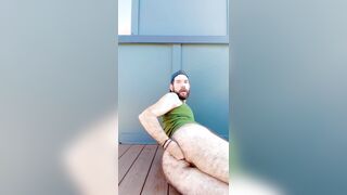 Jay Mason fists himself for very first-ever time on rooftop