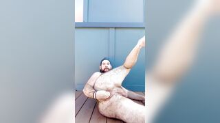 Jay Mason fists himself for very first-ever time on rooftop